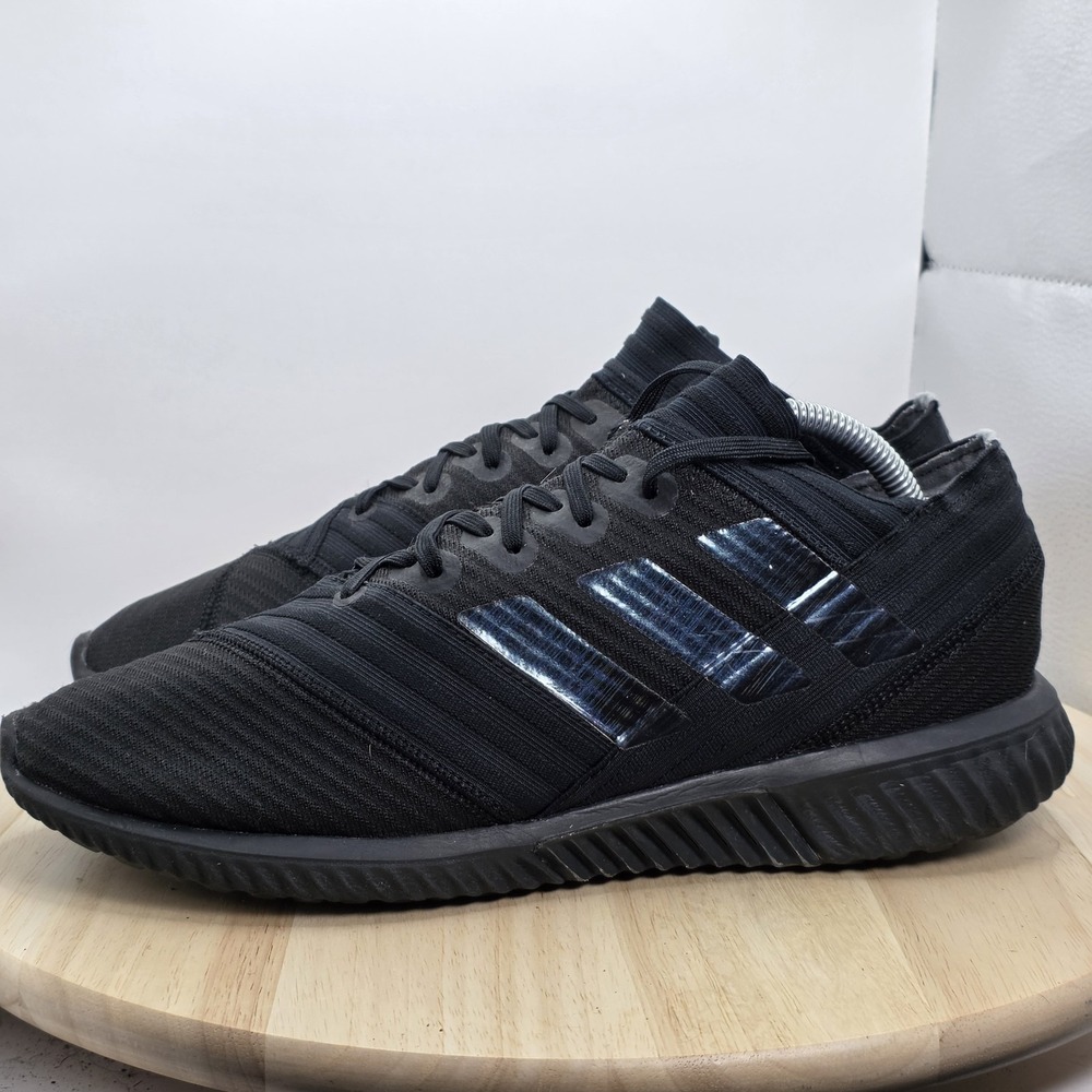 Mens Size 9.5 - ADIDAS NEMEZIZ TANGO -Black Indoor Soccer Shoes‎ BB3660